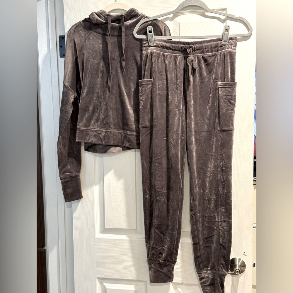 Velour two piece set